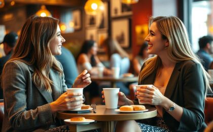 Frauen treffen ohne Verpflichtung