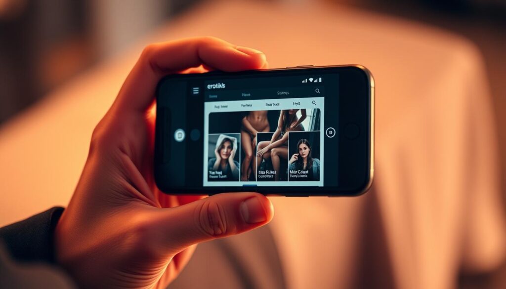 Mobile Erotikplattform
